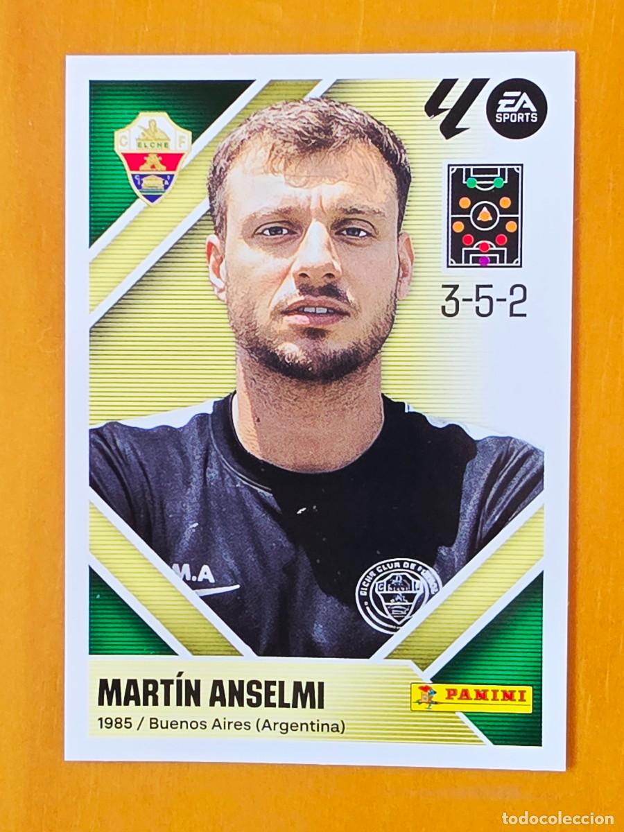 Cromos de f&uacute;tbol: 2 Mart&iacute;n Anselmi, Entrenador, Elche CF, Panini Ediciones Liga Este 2026 2027 sin pegar