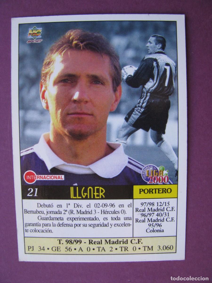 Cromos de f&uacute;tbol: CROMO DE MUNDI CROMO. REAL MADRID. ILLGNER