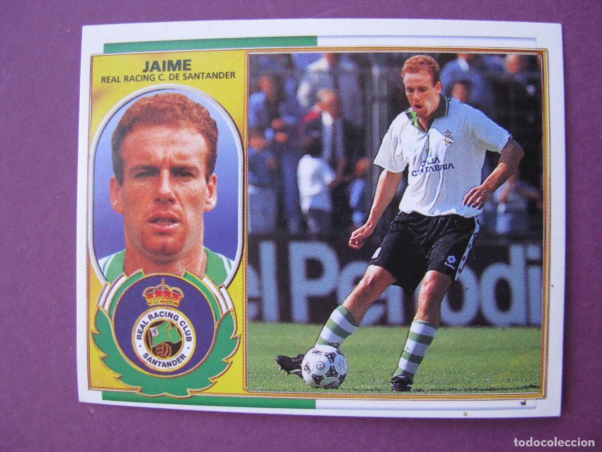 Cromos de f&uacute;tbol: CROMO DE EDICIONES ESTE LIGA 96-97. REAL RACING, JAIME.