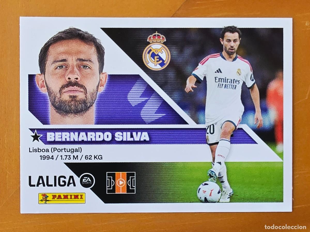 Cromos de f&uacute;tbol: &Uacute;ltimos Fichajes 21 Bernardo Silva, Real Madrid, Panini Ediciones Liga Este 2026 2027 sin pegar