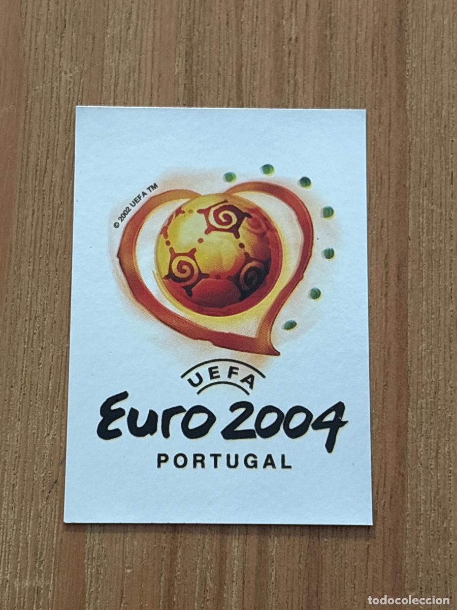 Cromos de f&uacute;tbol: 37. CROMO LOGO N 1 EURO 2004 PORTUGAL PANINI NUNCA PEGADO SIN PEGAR