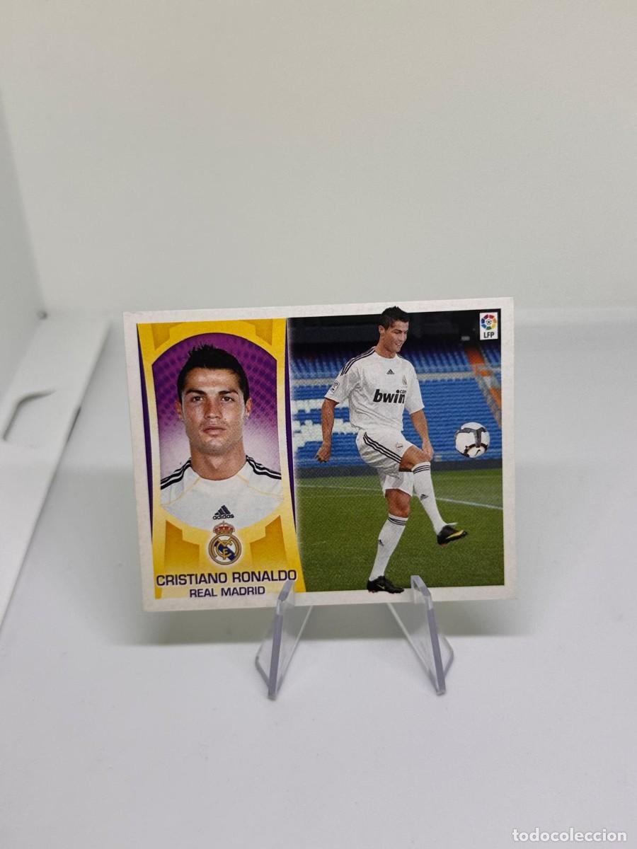 Cromos de f&uacute;tbol: Rookie Cristiano Ronaldo Real Madrid Panini Liga Este 2009 2010