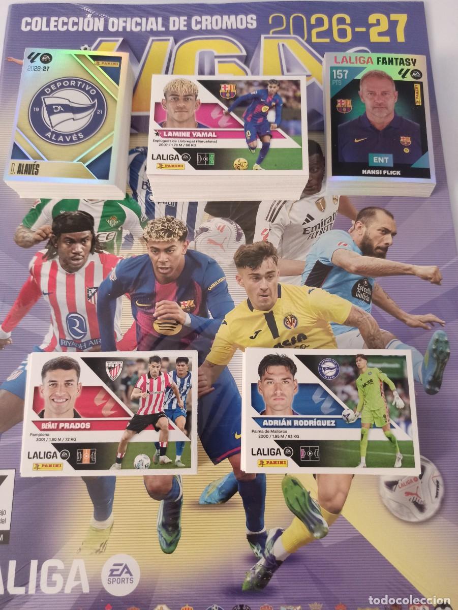 Football Stickers: 1 &ordf; 2 &ordf; y 3 &ordf; PRIMERA SEGUNDA y TERCERA EDICI&Oacute;N COLECCI&Oacute;N LIGA ESTE 2026 2027 - 26 27 - PANINI