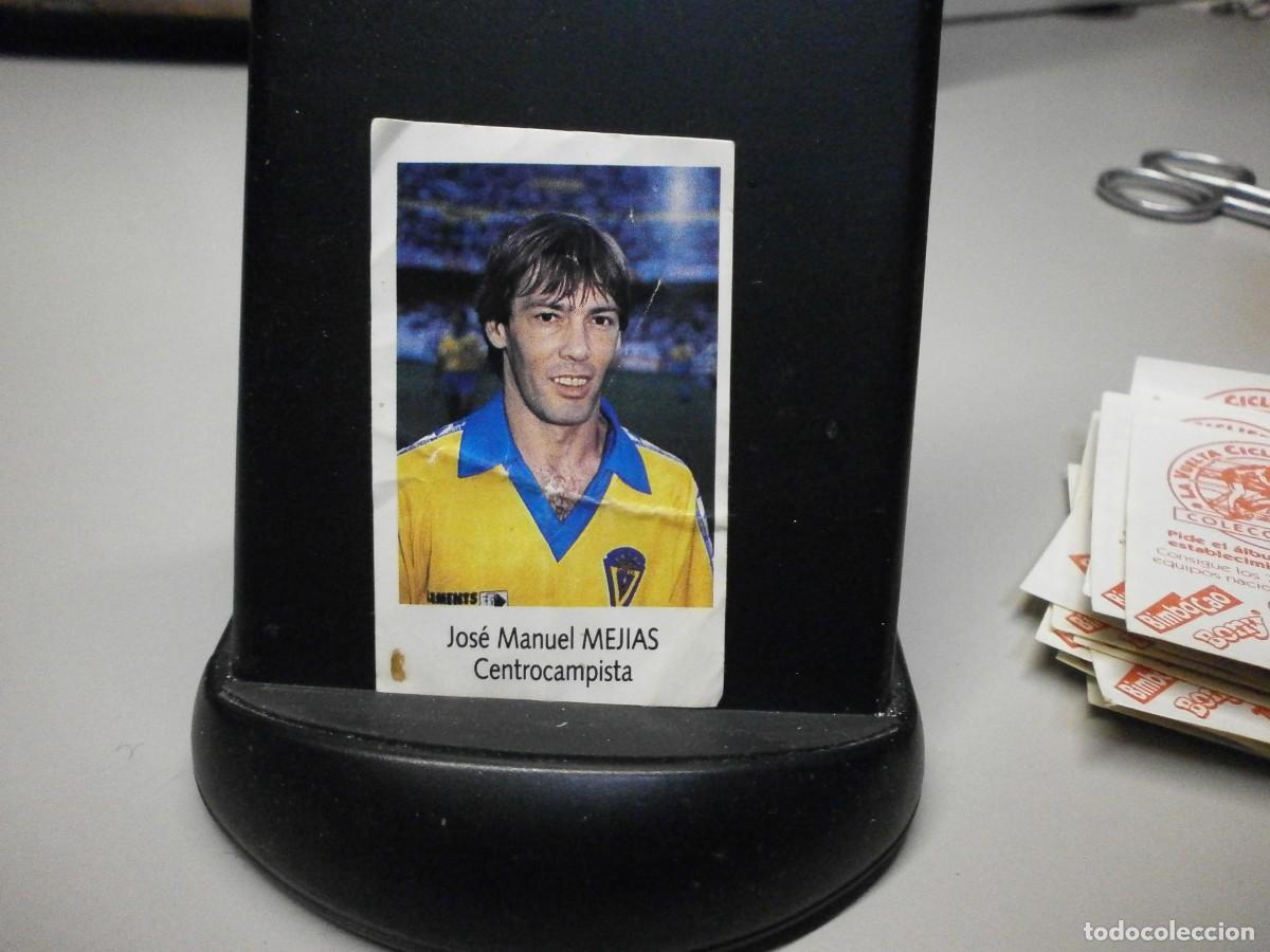 Cromos de f&uacute;tbol: cromo bimbo cao bony tigreton liga 91 92