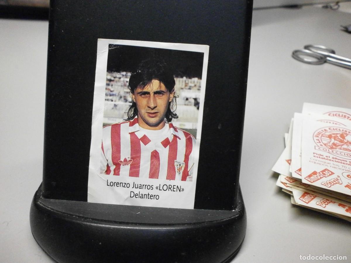 Cromos de f&uacute;tbol: cromo bimbo cao bony tigreton liga 91 92