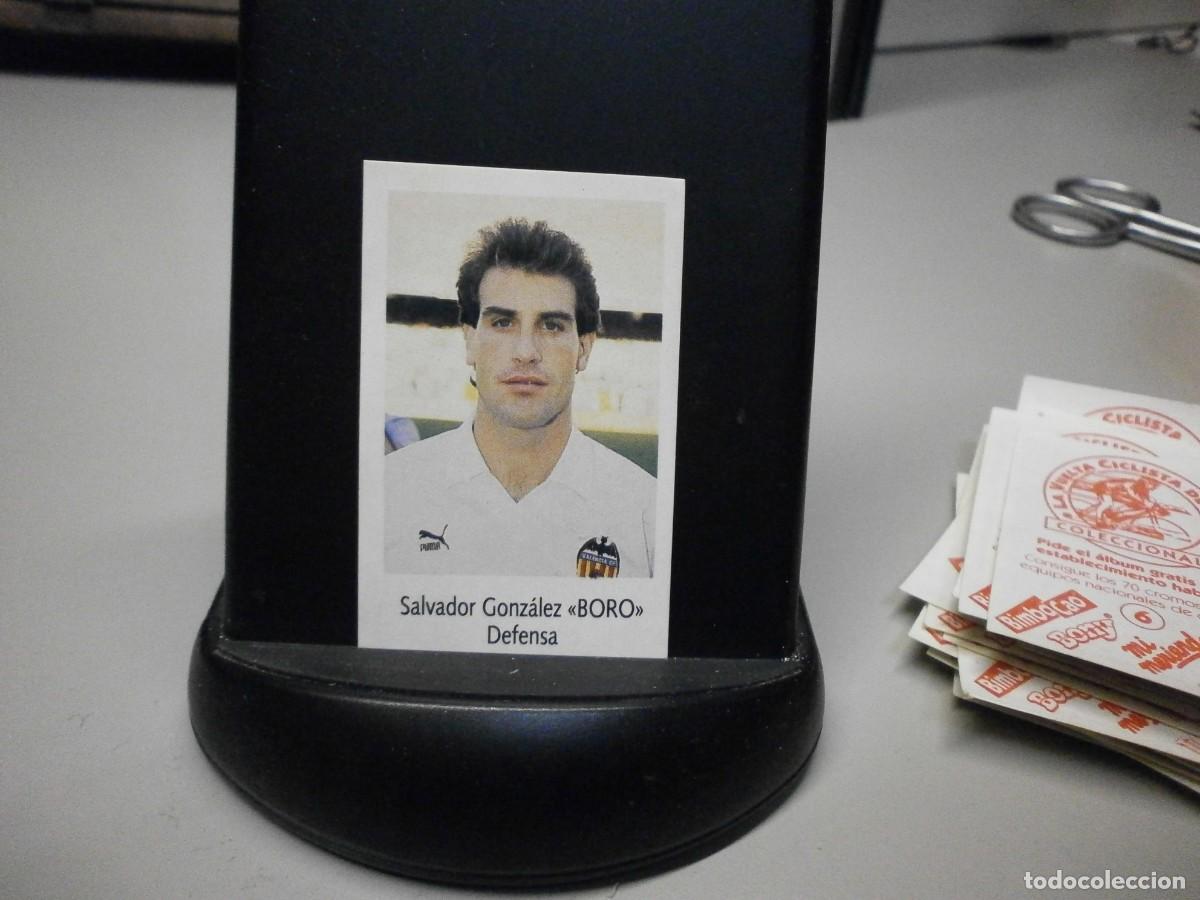 Cromos de f&uacute;tbol: cromo bimbo cao bony tigreton liga 91 92
