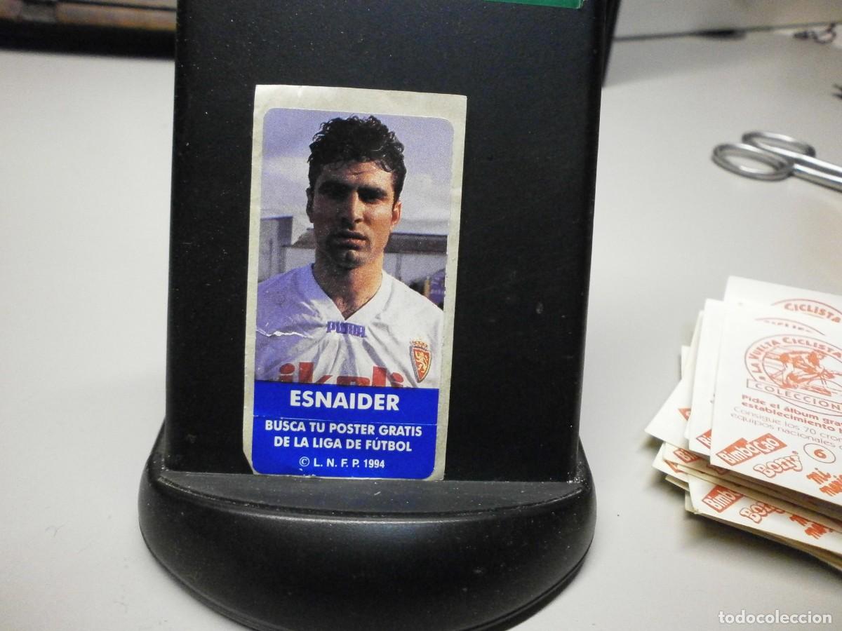 Cromos de f&uacute;tbol: cromo chicle a&ntilde;o 1994