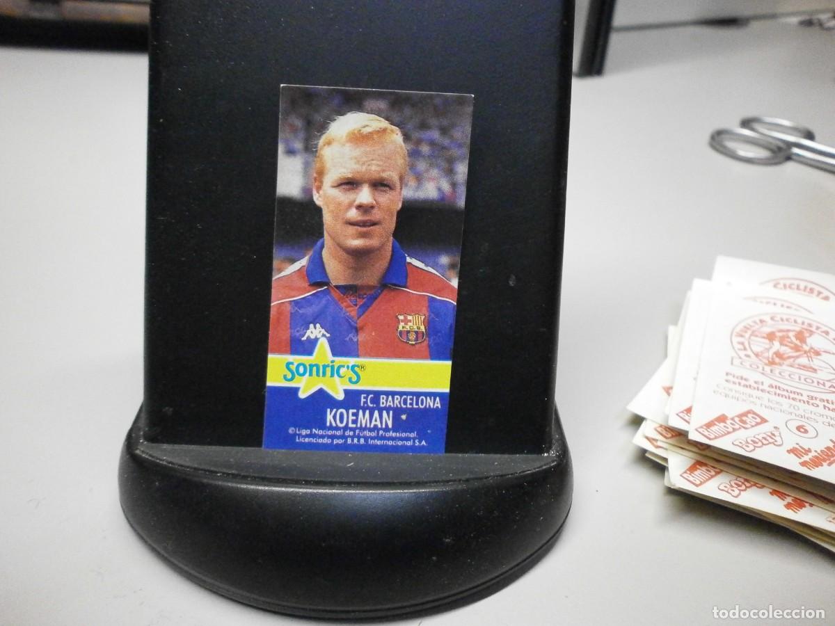 Cromos de f&uacute;tbol: cromo futbol sonrics