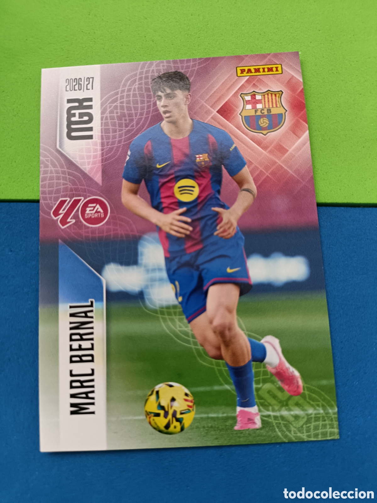 Cromos de f&uacute;tbol: PANINI 2026 2027 MGK MEGACRACKS 25 Aniversario - Barcelona 83 Bernal