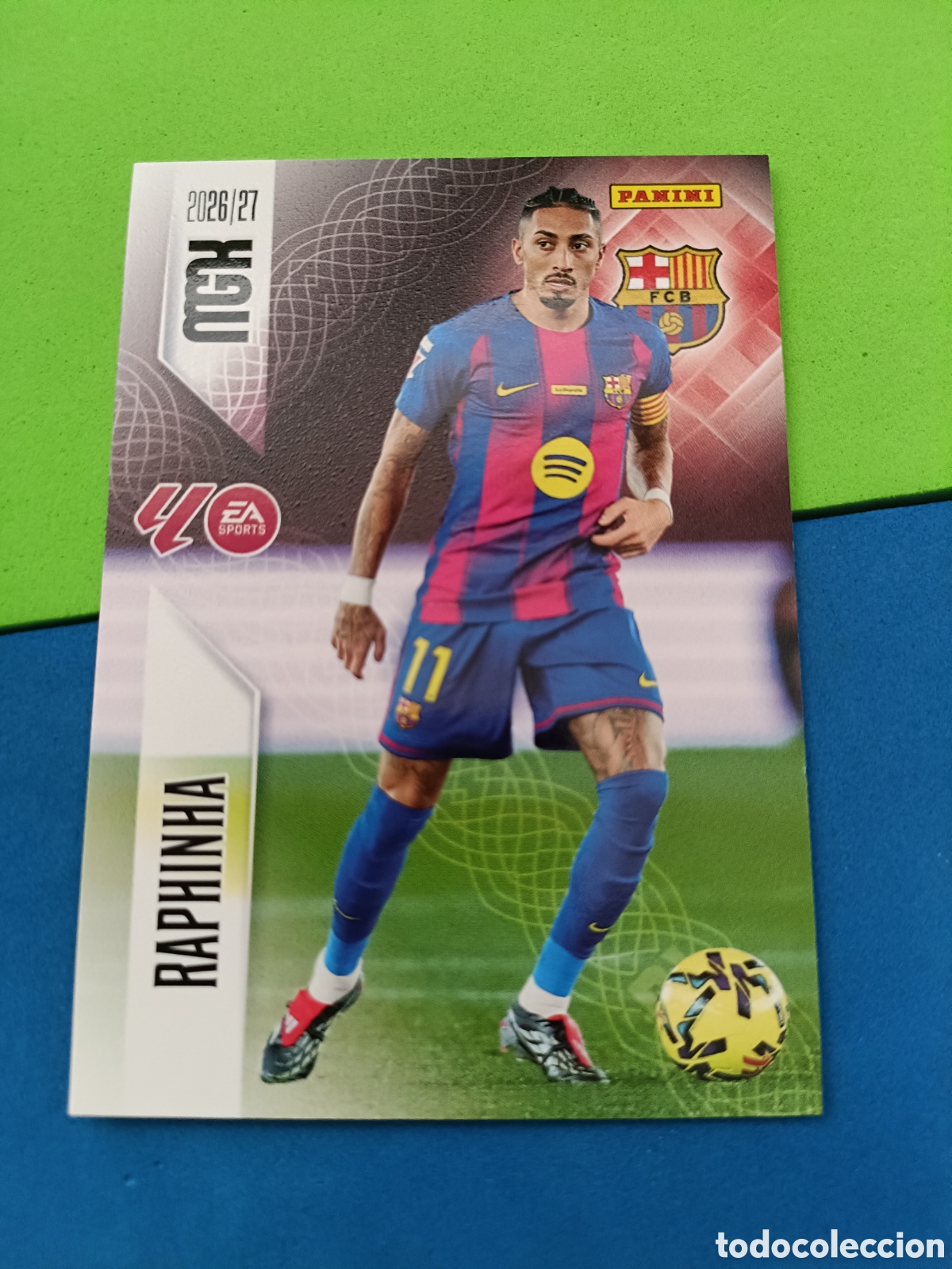 Cromos de f&uacute;tbol: PANINI 2026 2027 MGK MEGACRACKS 25 Aniversario - Barcelona 88 Raphinha