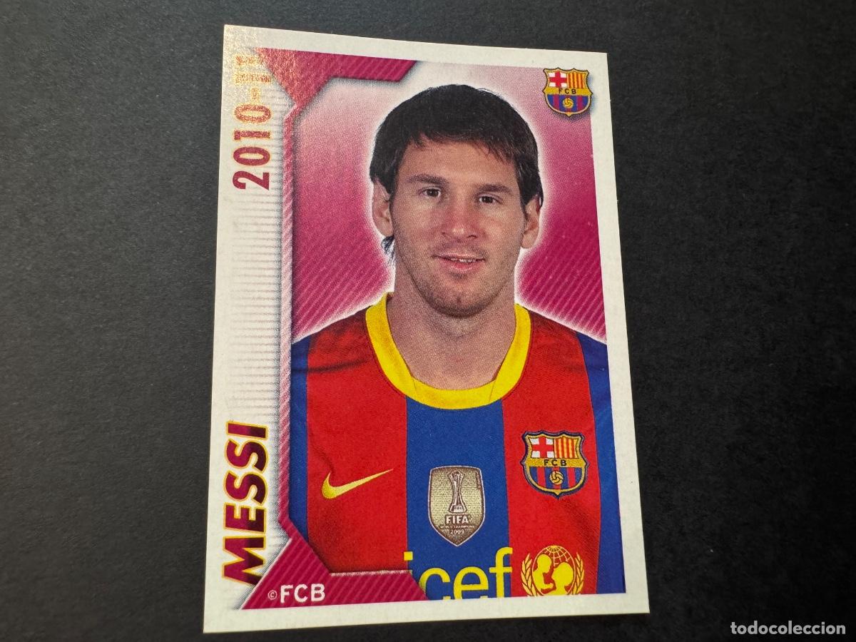 Cromos de f&uacute;tbol: MESSI CROMO F&Uacute;TBOL FC BARCELONA 2010-2011 EDITORIAL PANINI -NUNCA PEGADO / COMPRA MIN&Iacute;MA 5 &euro;