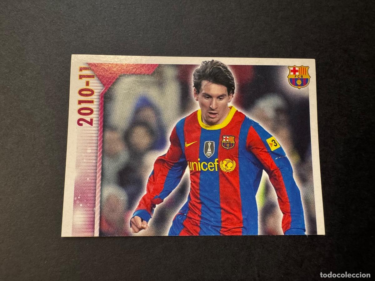 Cromos de f&uacute;tbol: MESSI CROMO F&Uacute;TBOL FC BARCELONA 2010-2011 EDITORIAL PANINI -NUNCA PEGADO / COMPRA MIN&Iacute;MA 5 &euro;