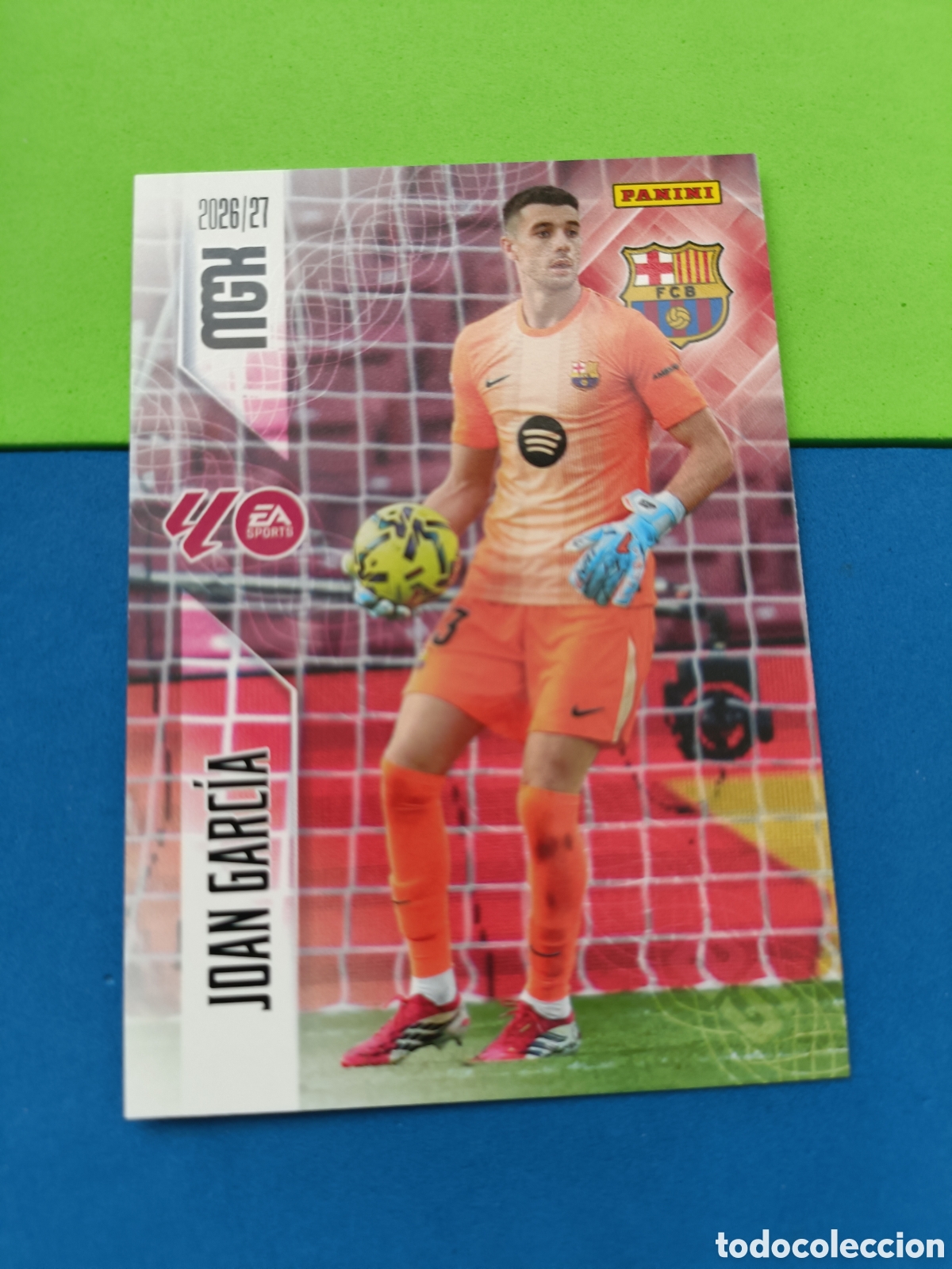 Cromos de f&uacute;tbol: PANINI 2026 2027 MGK MEGACRACKS 25 Aniversario - Barcelona 74 Joan Garc&iacute;a
