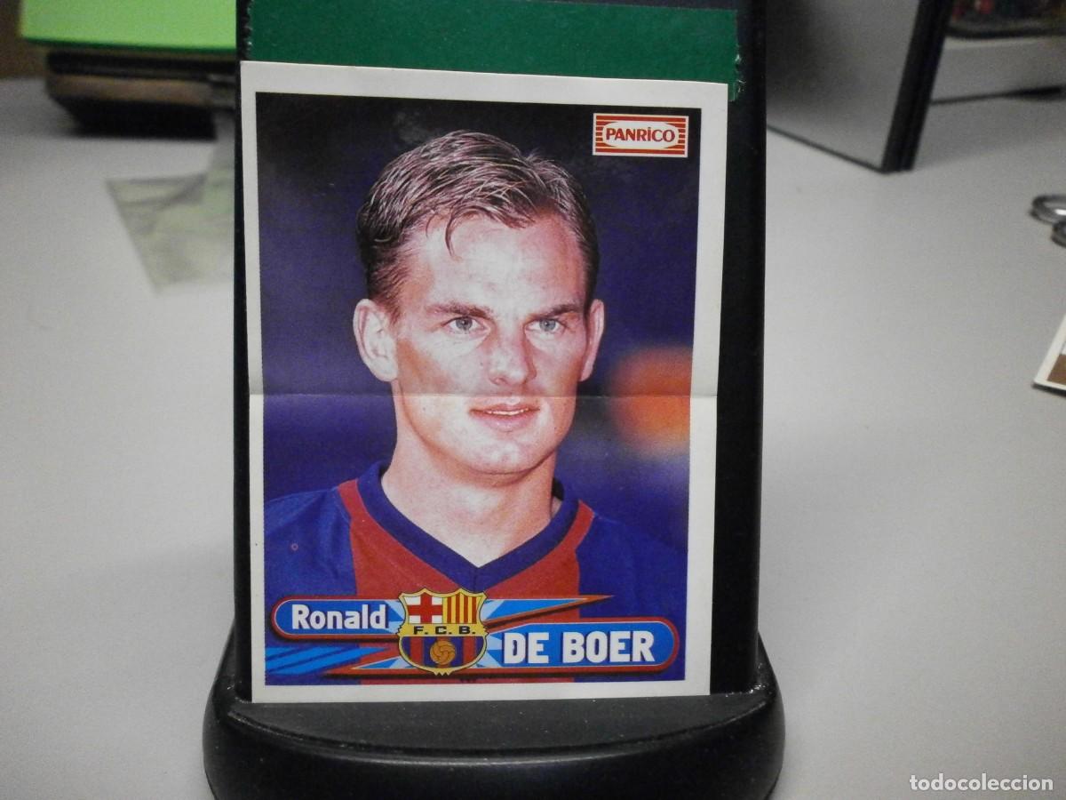 Cromos de f&uacute;tbol: cromo panrico liga 1999