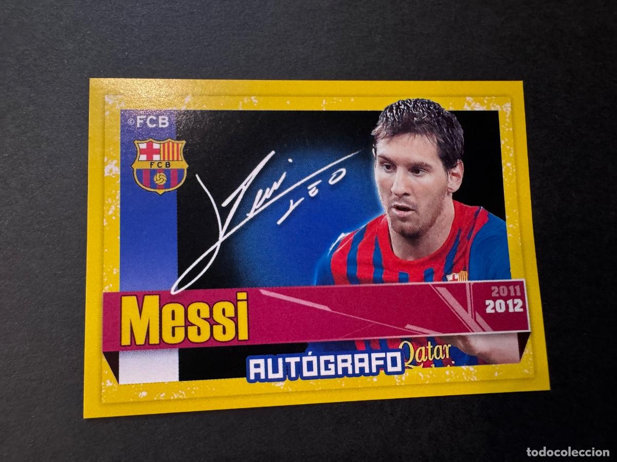 Cromos de f&uacute;tbol: MESSI CROMO F&Uacute;TBOL FC BARCELONA 2011-2012 EDITORIAL PANINI -NUNCA PEGADO / COMPRA MIN&Iacute;MA 5 &euro;