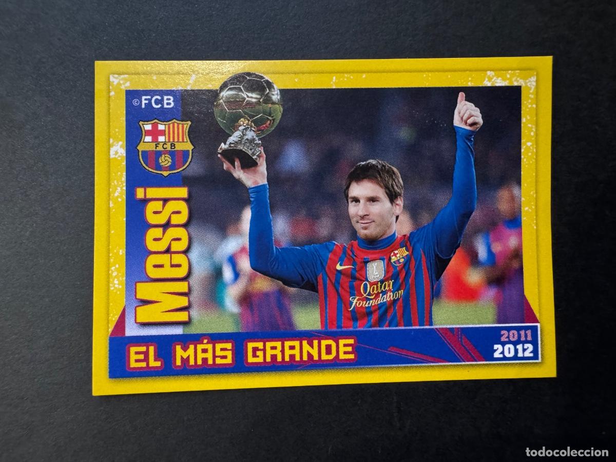 Cromos de f&uacute;tbol: MESSI CROMO F&Uacute;TBOL FC BARCELONA 2011-2012 EDITORIAL PANINI -NUNCA PEGADO / COMPRA MIN&Iacute;MA 5 &euro;