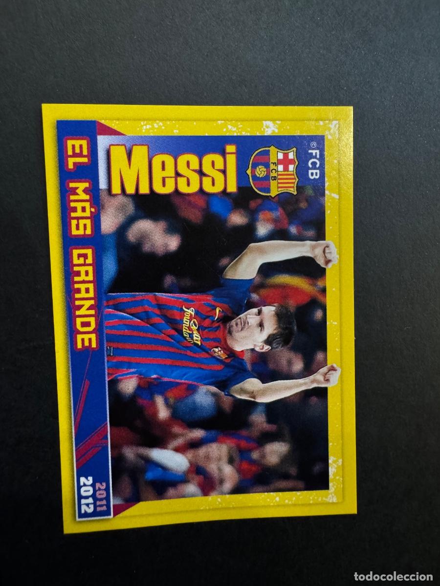 Cromos de f&uacute;tbol: MESSI CROMO F&Uacute;TBOL FC BARCELONA 2011-2012 EDITORIAL PANINI -NUNCA PEGADO / COMPRA MIN&Iacute;MA 5 &euro;