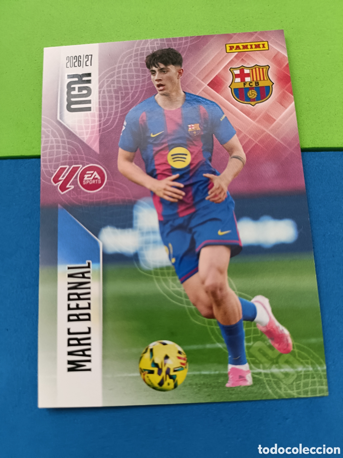 Cartes &agrave; collectionner de Football: PANINI 2026 2027 MGK MEGACRACKS 25 Aniversario - Barcelona 83 Bernal
