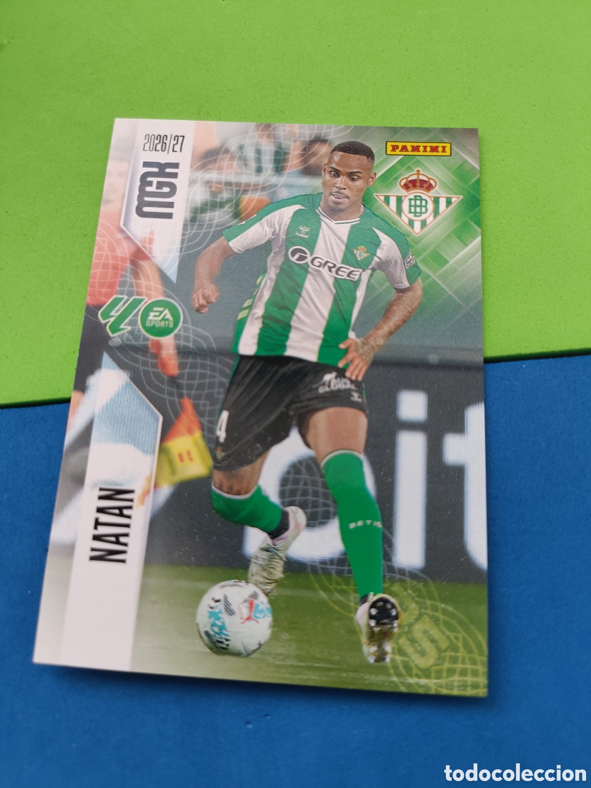 Cromos de f&uacute;tbol: PANINI 2026 2027 MGK MEGACRACKS 25 Aniversario - Betis 97 Natan