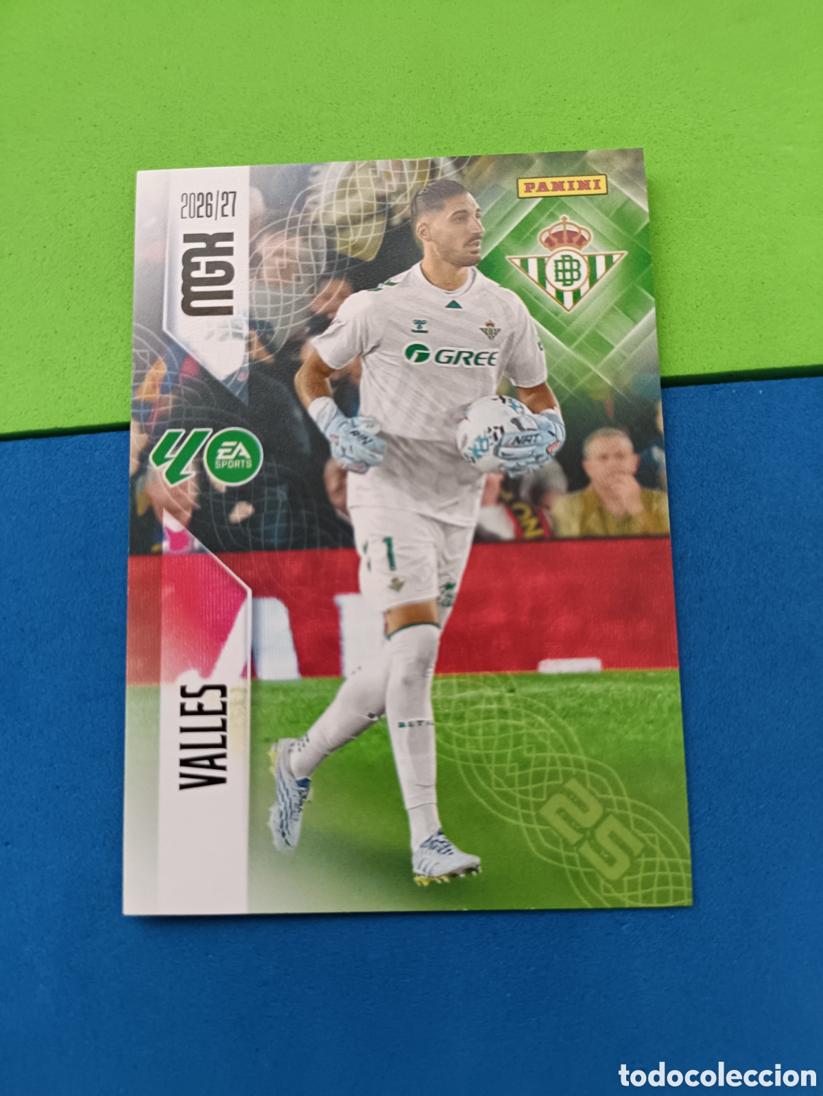 Cromos de f&uacute;tbol: PANINI 2026 2027 MGK MEGACRACKS 25 Aniversario - Betis 92 Valles