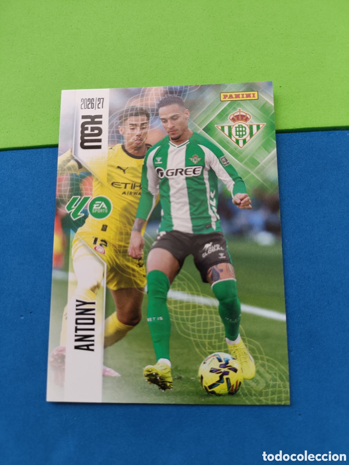 Cromos de f&uacute;tbol: PANINI 2026 2027 MGK MEGACRACKS 25 Aniversario - Betis 106 Antony