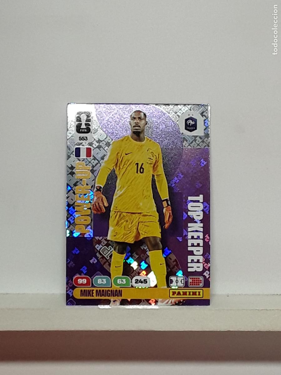 Figurine di Calcio: ADRENALYN MUNDIAL 2026 WORLD CUP 26 ALBUM PANINI N 553 FRANCIA FRANCE POWER KEEPER MIKE MAIGNAN