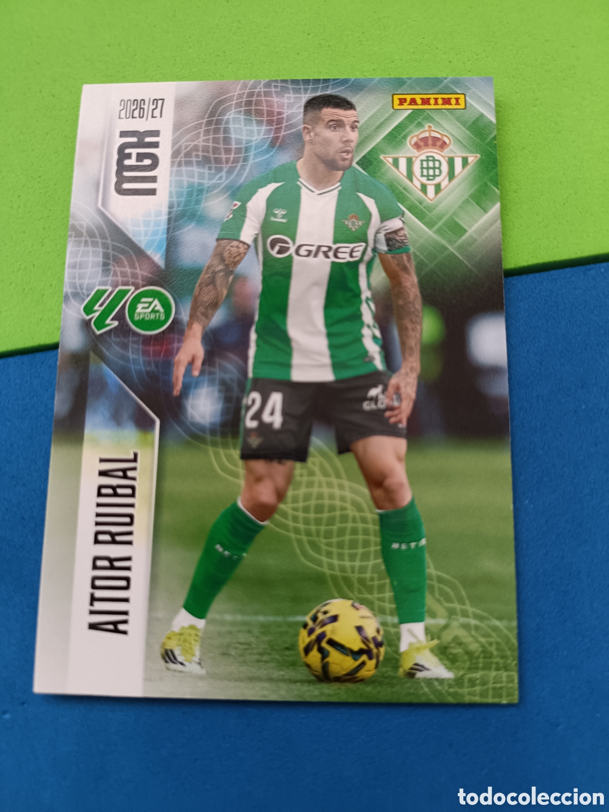 Cromos de f&uacute;tbol: PANINI 2026 2027 MGK MEGACRACKS 25 Aniversario - Betis 94 Aitor Rubial