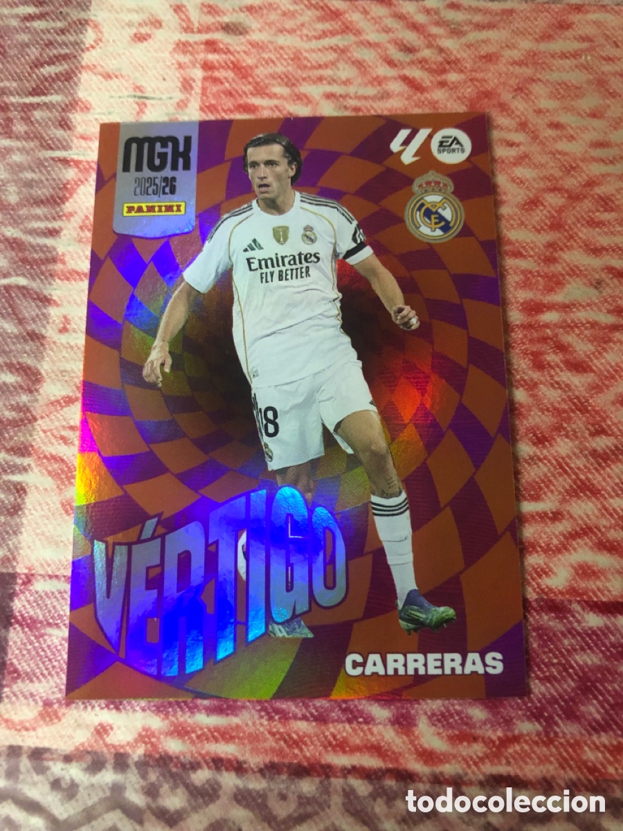 Cromos de f&uacute;tbol: carreras 508 vertigo megacrack 2025 2026 25 26 sin pegar trading card