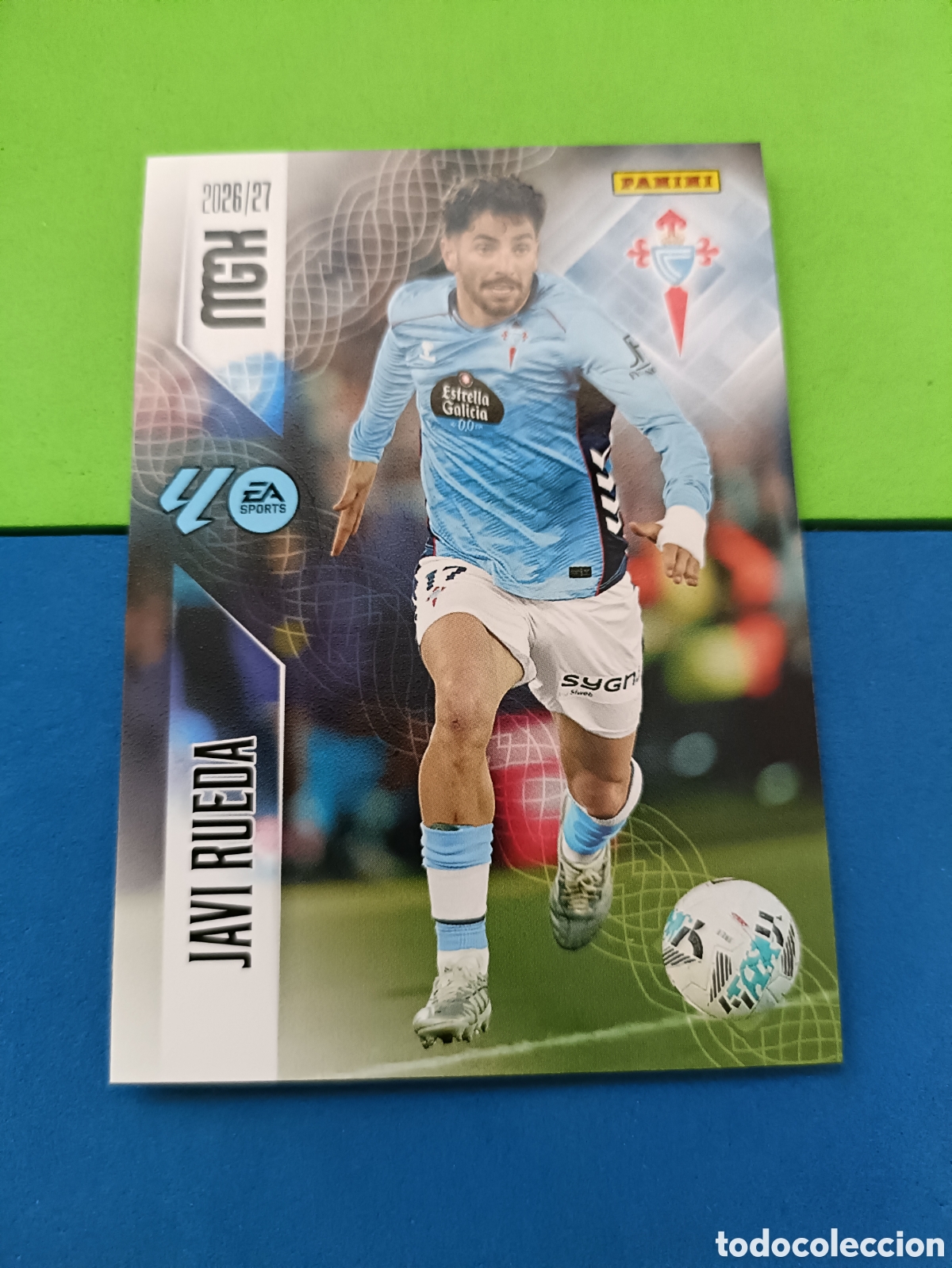 Cromos de f&uacute;tbol: PANINI 2026 2027 MGK MEGACRACKS 25 Aniversario - Celta Vigo 112 Javi Rueda