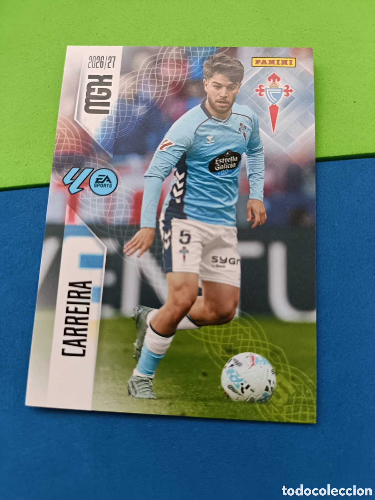 Cromos de f&uacute;tbol: PANINI 2026 2027 MGK MEGACRACKS 25 Aniversario - Celta Vigo 117 Carreira