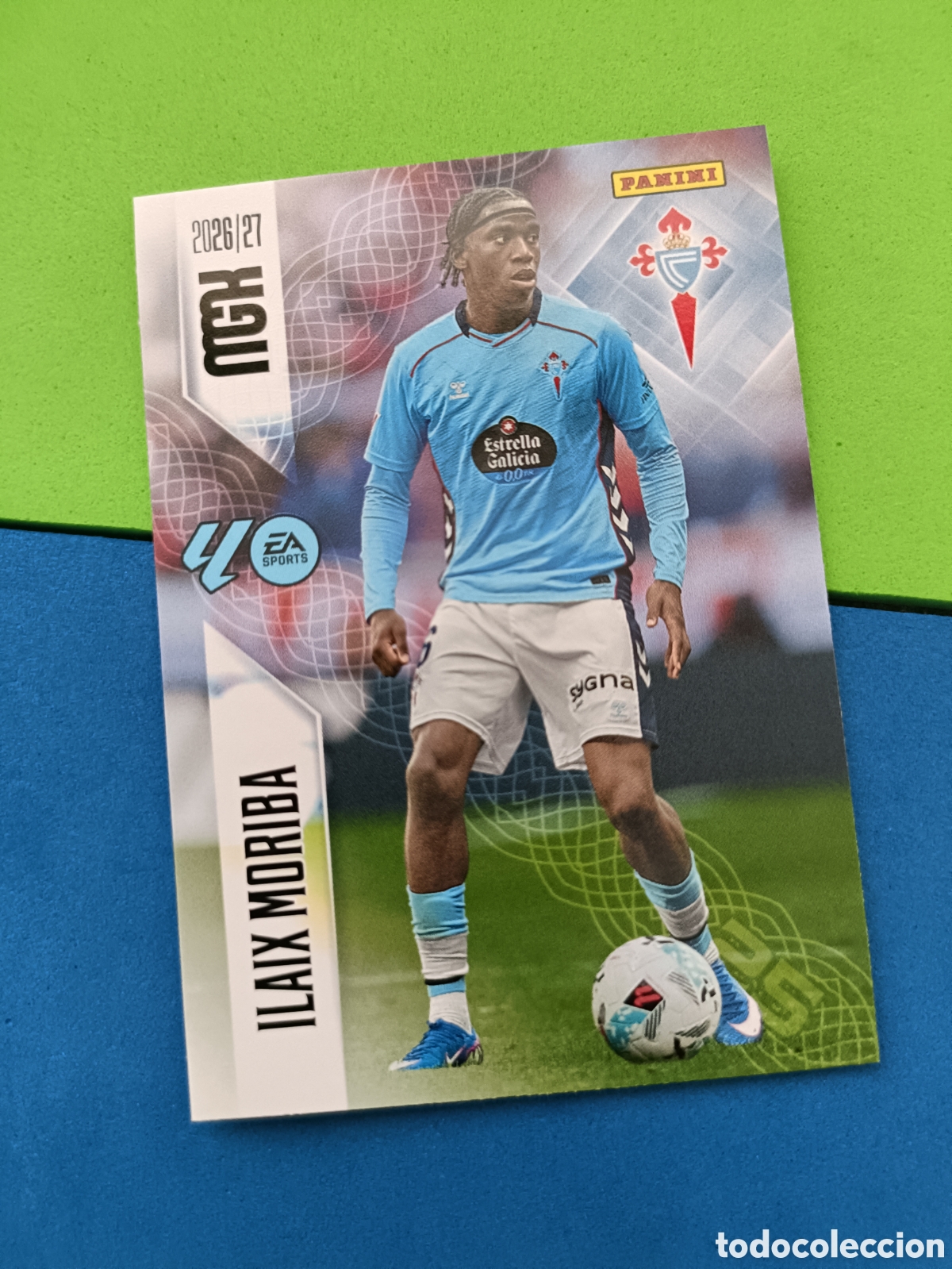 Cromos de f&uacute;tbol: PANINI 2026 2027 MGK MEGACRACKS 25 Aniversario - Celta Vigo 118 Ilaix Moriba