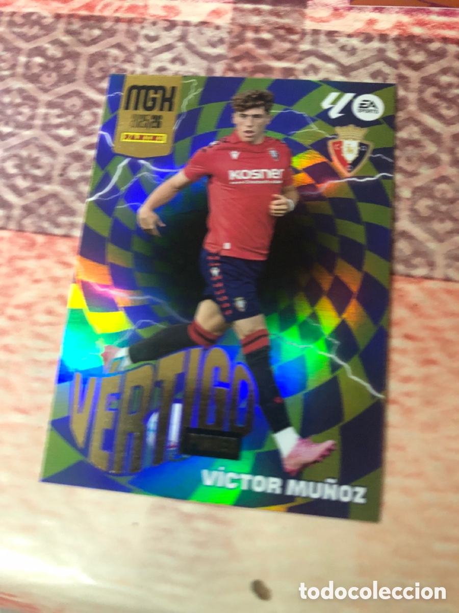 Cromos de f&uacute;tbol: P510 VICTOR Mu&ntilde;oz osasuna vertigo power megacrack 2025 2026 25 26 sin pegar trading card