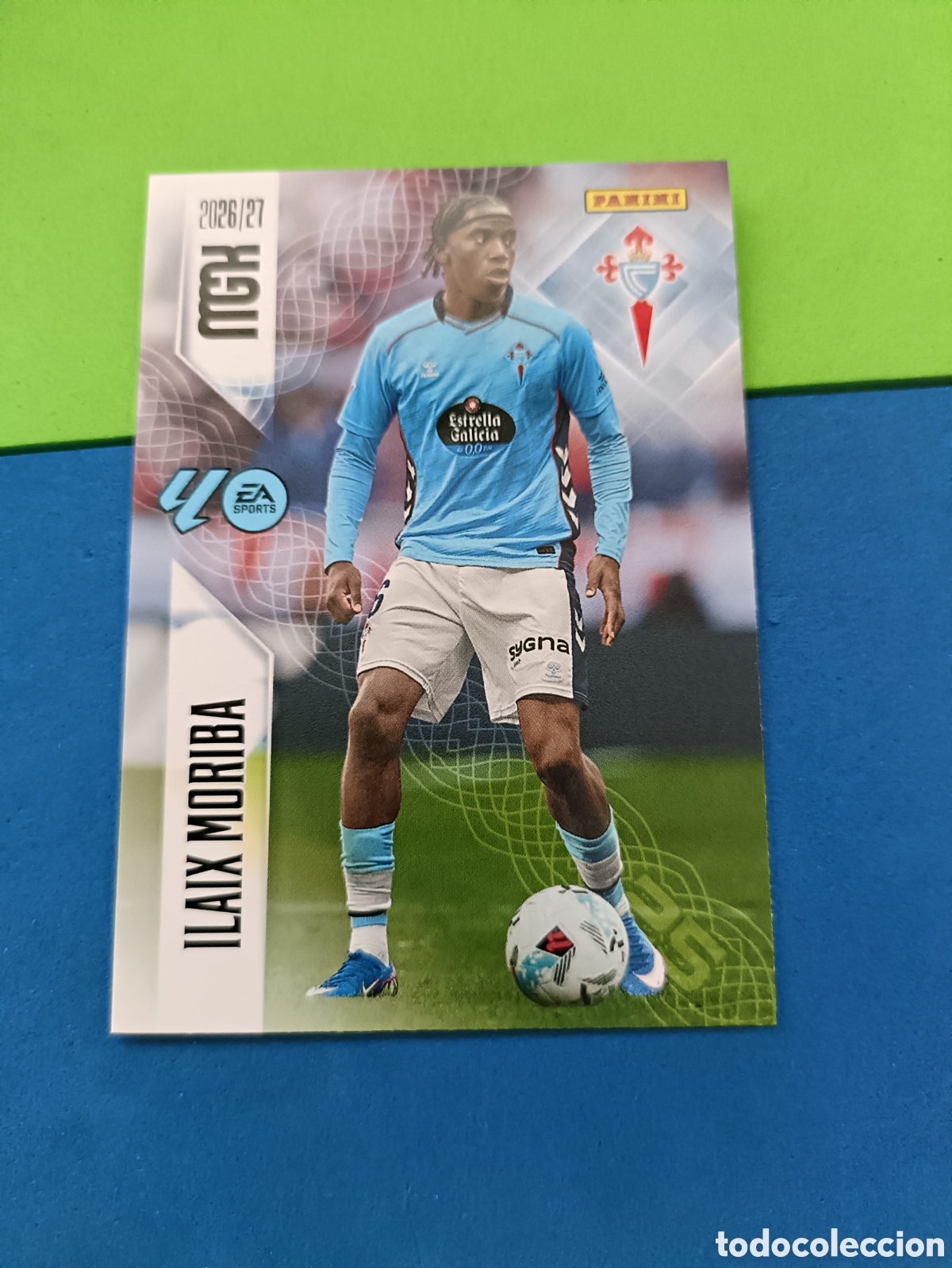 Cromos de f&uacute;tbol: PANINI 2026 2027 MGK MEGACRACKS 25 Aniversario - Celta Vigo 118 Ilaix Moriba