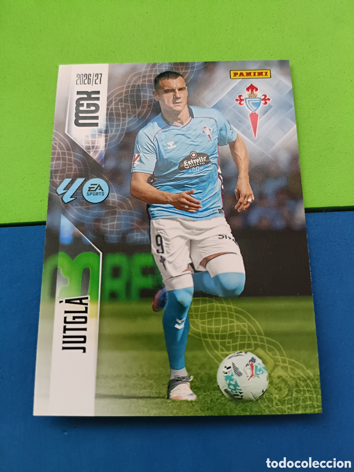 Cromos de f&uacute;tbol: PANINI 2026 2027 MGK MEGACRACKS 25 Aniversario - Celta Vigo 126 Jutgla