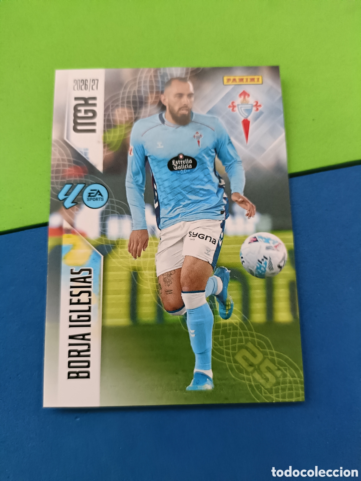 Cromos de f&uacute;tbol: PANINI 2026 2027 MGK MEGACRACKS 25 Aniversario - Celta Vigo 125 Borja Iglesias