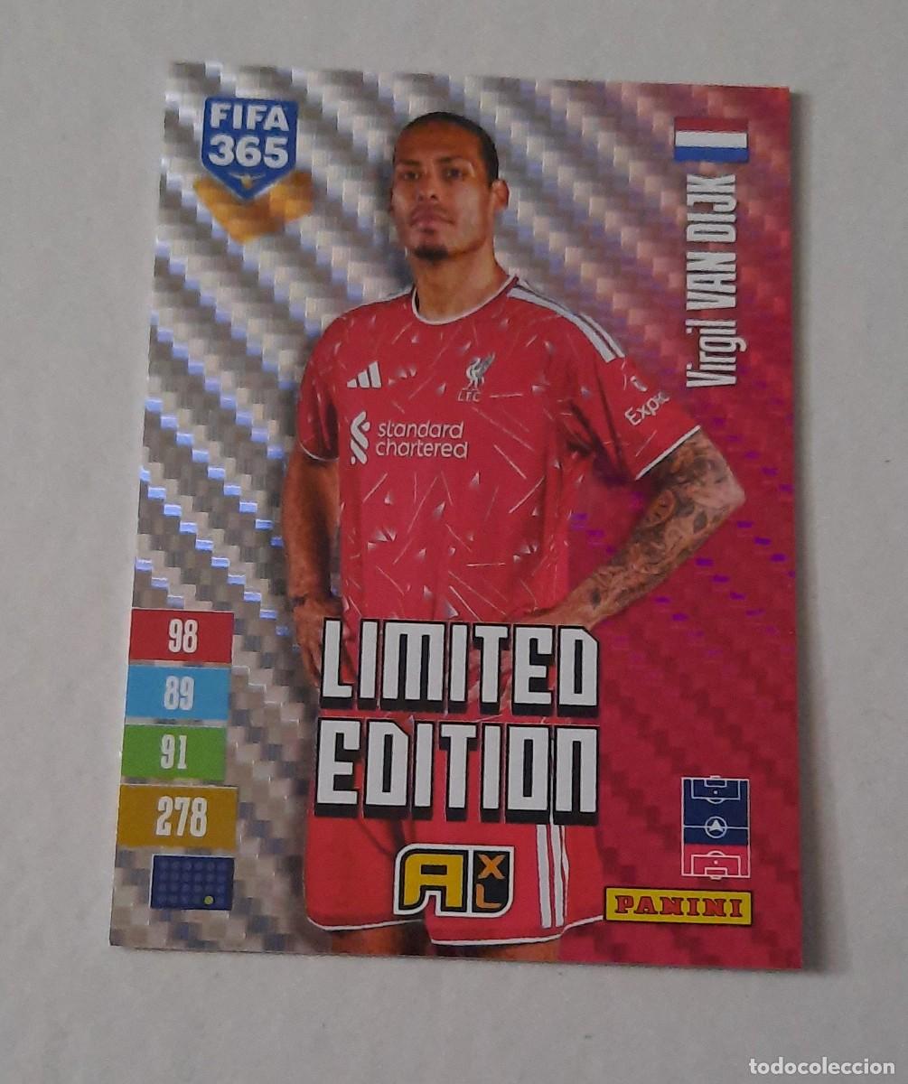 Cromos de f&uacute;tbol: Virgil Van Djik Limited Edition, Liverpool FC Fifa 365 2026-27