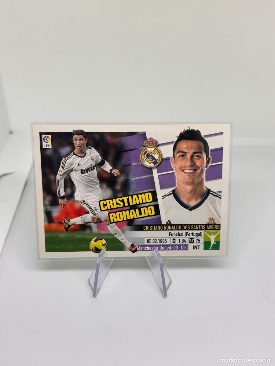 Cromos de f&uacute;tbol: Cristiano Ronaldo Real Madrid Panini Liga Este 2013 14