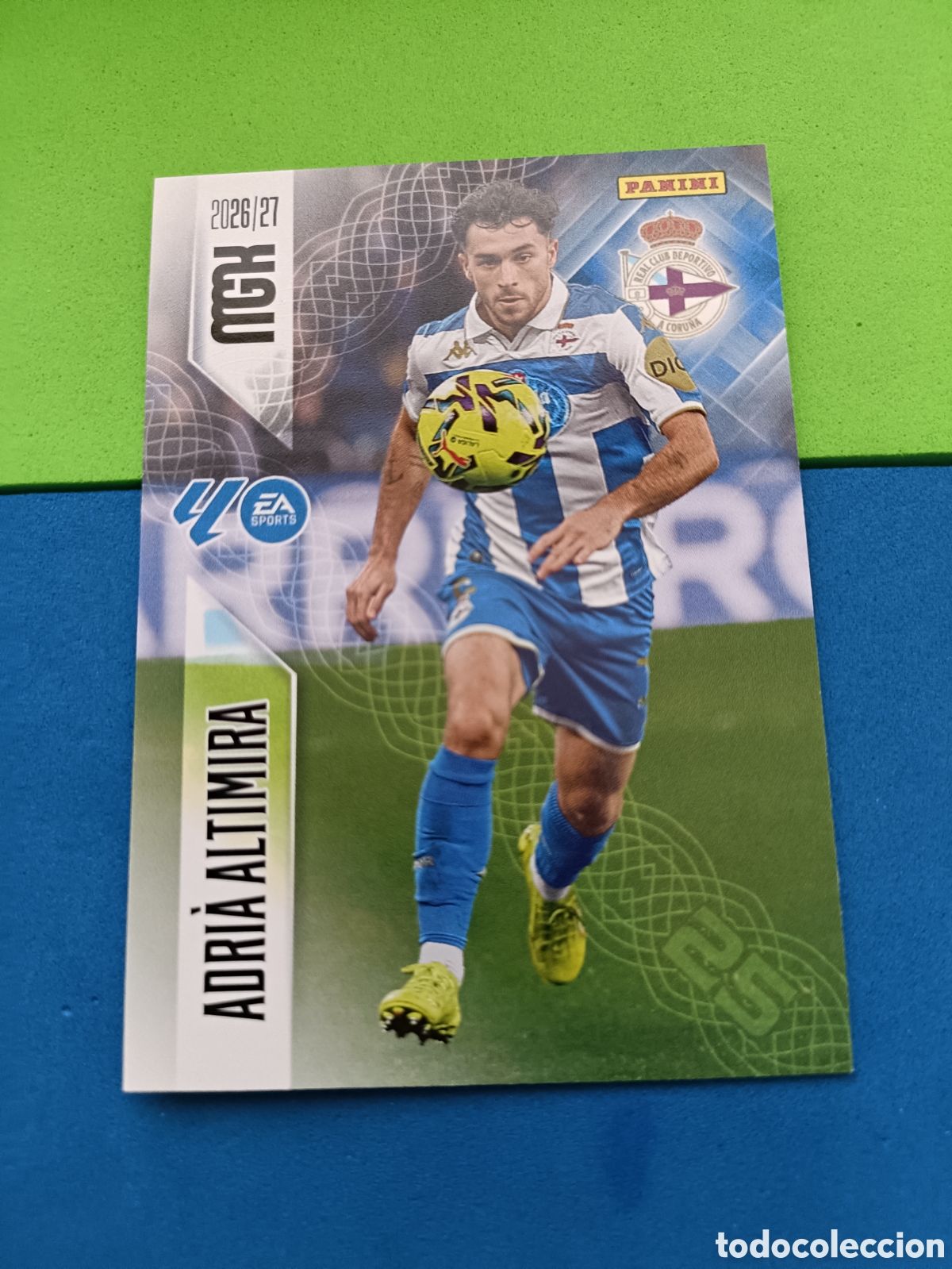 Cromos de f&uacute;tbol: PANINI 2026 2027 MGK MEGACRACKS 25 Aniversario - Deportivo Coru&ntilde;a 130 Altimira