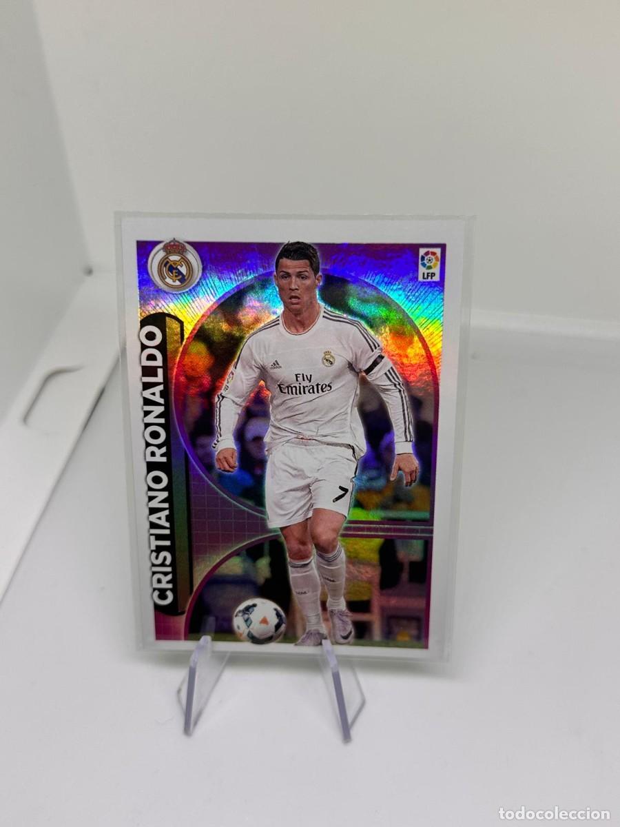 Cromos de f&uacute;tbol: Cristiano Ronaldo Real Madrid Panini Liga Este 2014 15