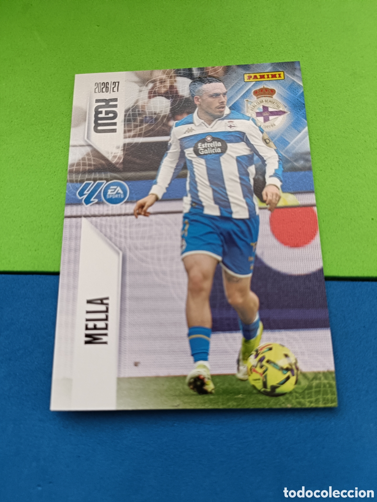 Cromos de f&uacute;tbol: PANINI 2026 2027 MGK MEGACRACKS 25 Aniversario - Deportivo Coru&ntilde;a 141 Mella