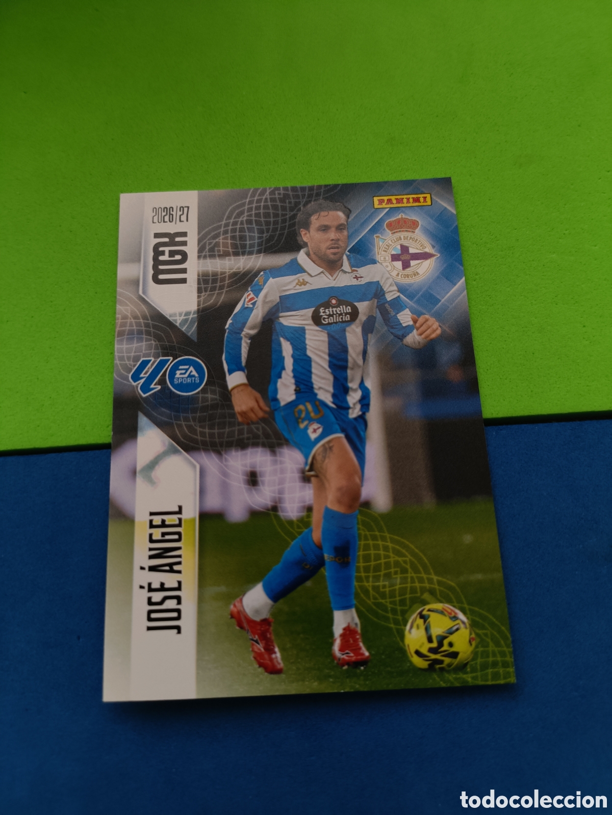 Cromos de f&uacute;tbol: PANINI 2026 2027 MGK MEGACRACKS 25 Aniversario - Deportivo Coru&ntilde;a 139 Jos&eacute; &Aacute;ngel