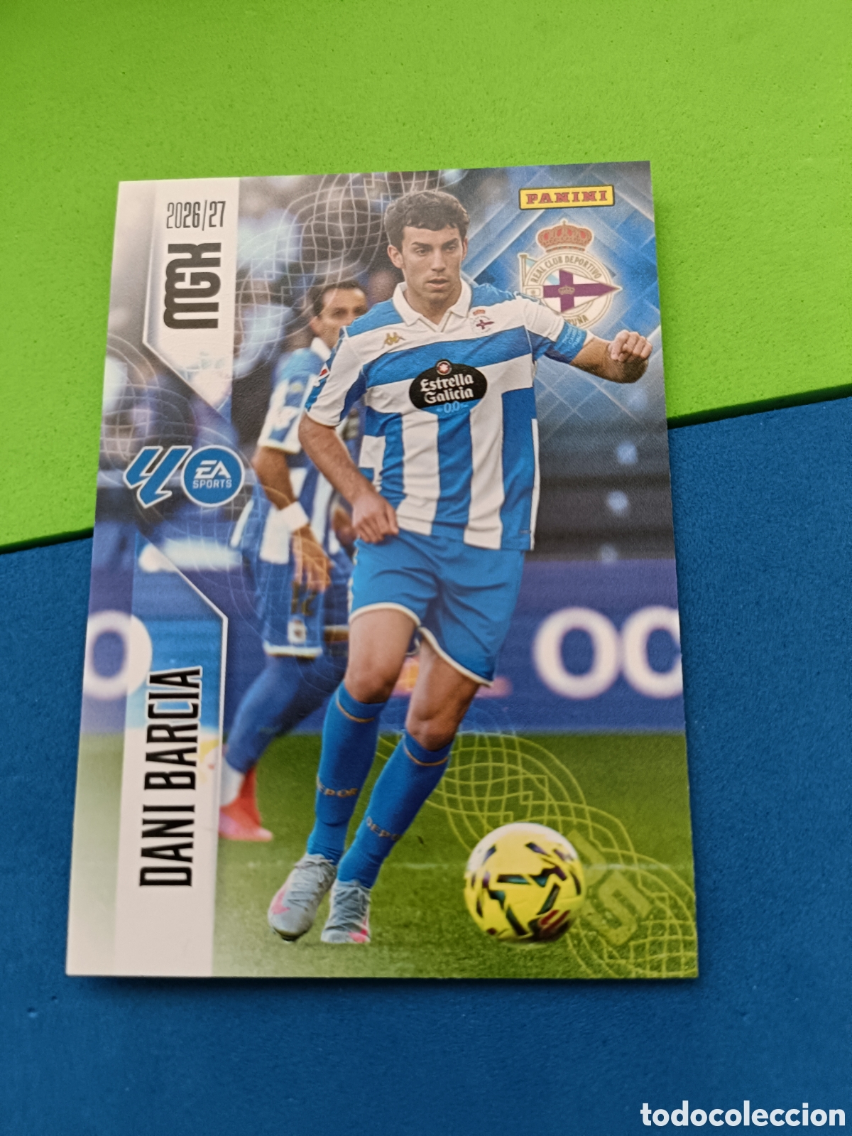 Cromos de f&uacute;tbol: PANINI 2026 2027 MGK MEGACRACKS 25 Aniversario - Deportivo Coru&ntilde;a 133 Dani Garc&iacute;a