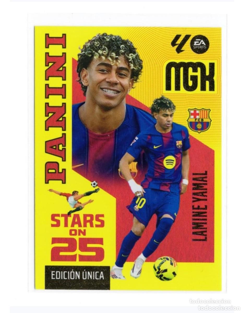 Cromos de f&uacute;tbol: 449 lamine yamal FC Barcelona stars on 25 megacracks 2026-27