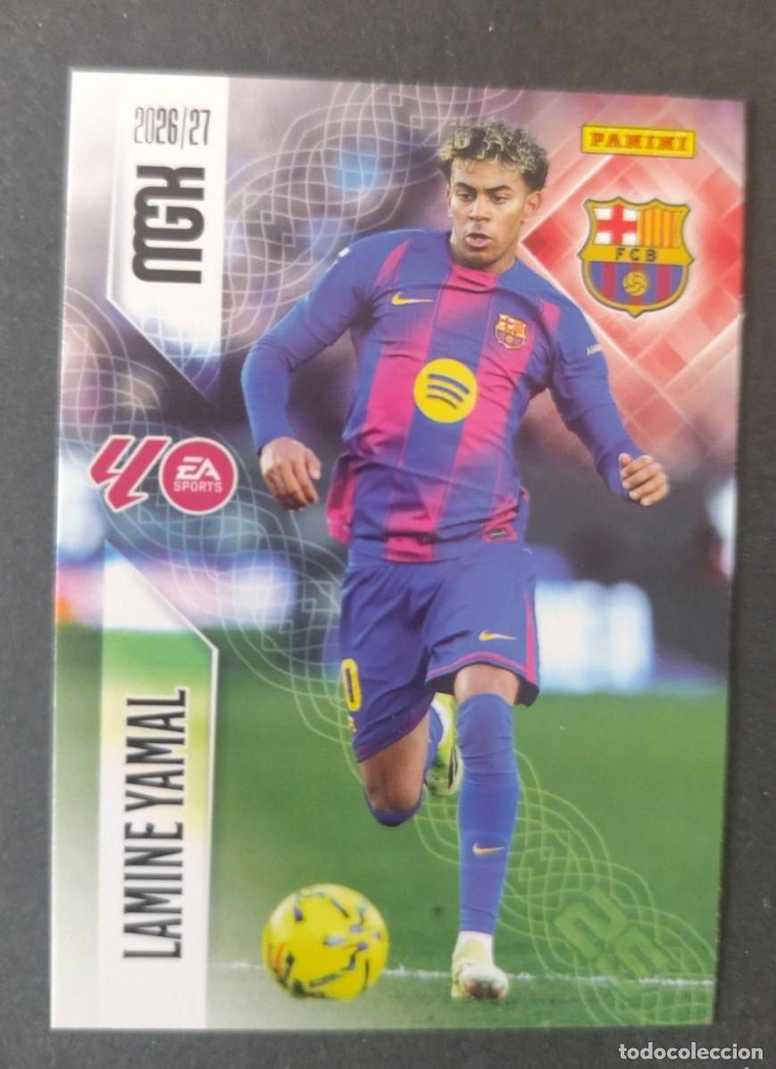Cromos de f&uacute;tbol: 89 lamine yamal FC Barcelona megacracks 2026-27