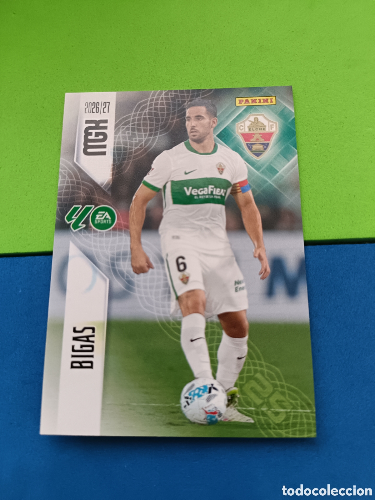 Cromos de f&uacute;tbol: PANINI 2026 2027 MGK MEGACRACKS 25 Aniversario - Elche 150 Bigas