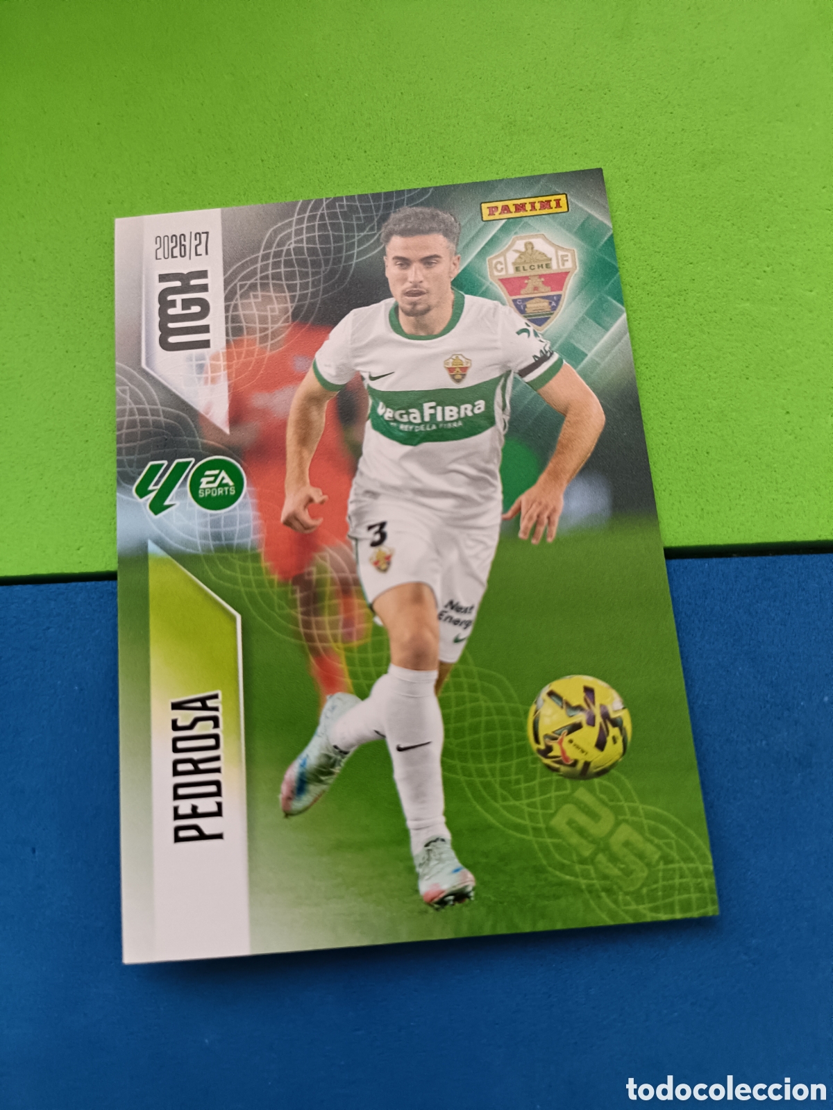 Cromos de f&uacute;tbol: PANINI 2026 2027 MGK MEGACRACKS 25 Aniversario - Elche 152 Pedrosa