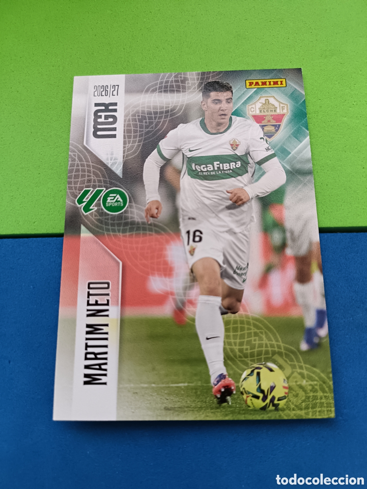 Cromos de f&uacute;tbol: PANINI 2026 2027 MGK MEGACRACKS 25 Aniversario - Elche 155 Martim Neto