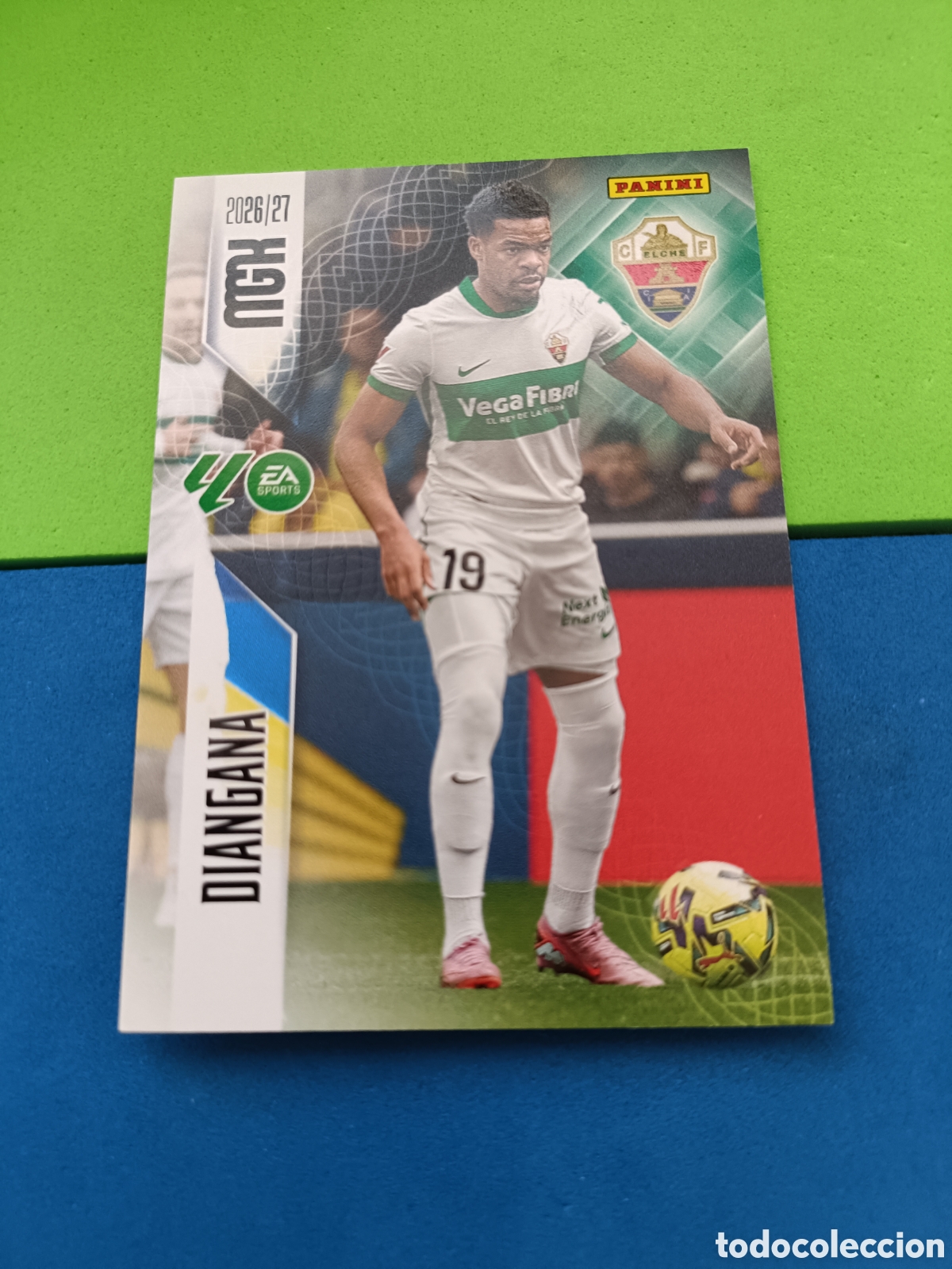 Cromos de f&uacute;tbol: PANINI 2026 2027 MGK MEGACRACKS 25 Aniversario - Elche 160 Diangana