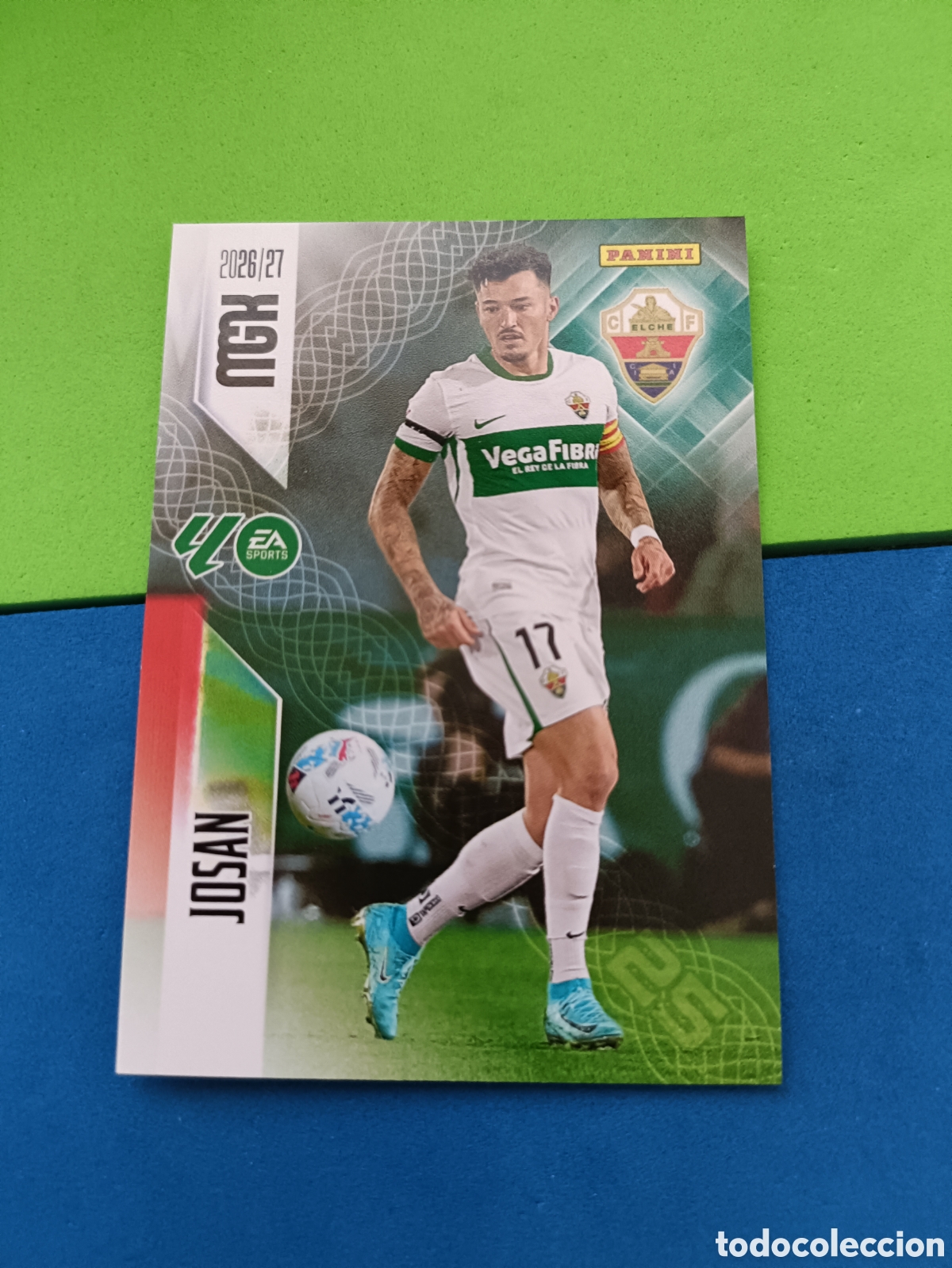 Cromos de f&uacute;tbol: PANINI 2026 2027 MGK MEGACRACKS 25 Aniversario - Elche 157 Josan