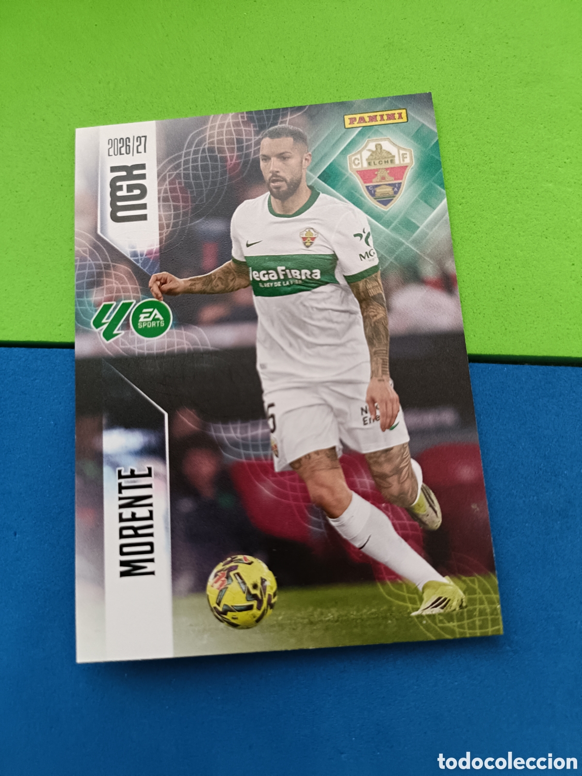 Cromos de f&uacute;tbol: PANINI 2026 2027 MGK MEGACRACKS 25 Aniversario - Elche 158 Morente